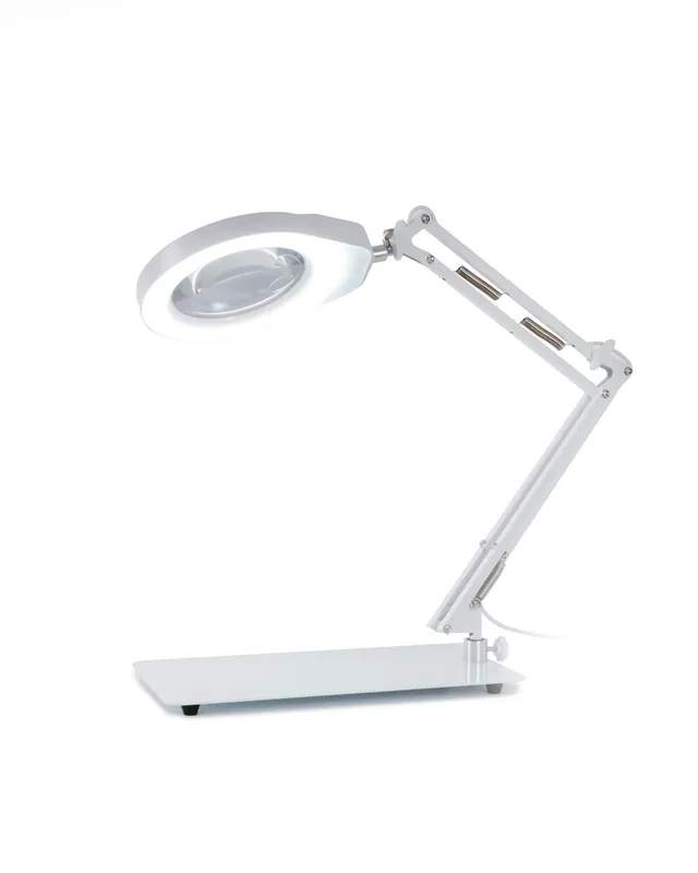 Levný Stolní lampa s lupou PD178S zvětšení 8D - bílá