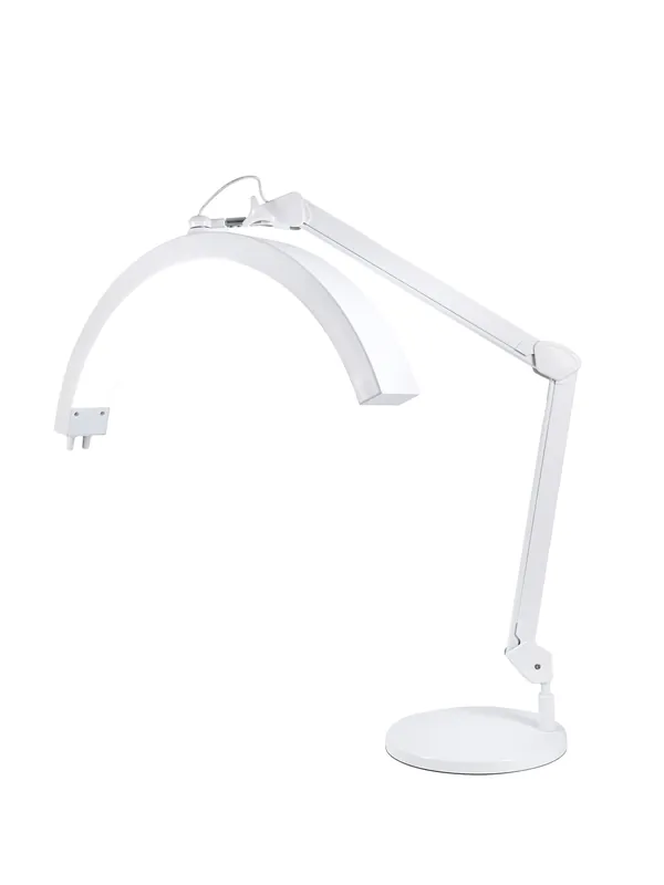 Stolní půlkruhová LED lampa 9510 LED-C-TS1 2500lm, 3000-6500K - bílá Ihned K Objednání