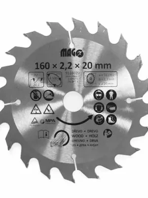 Magg 9116020 pilový kotouč 160x2,2x20 mm / 20 zubů Kup Teď