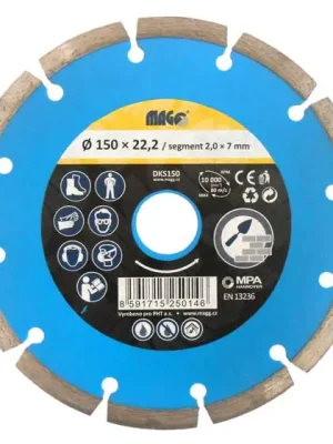 Vrácení Zdarma Magg DKS150 diamantový kotouč 150x22,2mm
