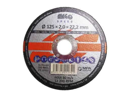 Cenová Bomba Magg RKQS12520220 Řezný kotouč na kov 125x2,0x22mm SPEED