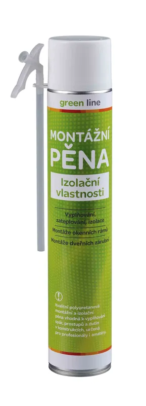 Den Braven 40140GR montážní pěna trubičková 750 ml Nová Kolekce