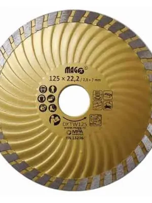 Magg DKTW125 Diamantový kotouč TURBO-W 125x22,2mm Sleva
