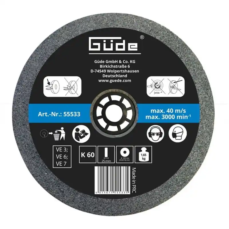Super Cena Güde Brusný kotouč 200 mm/K60 - 55533
