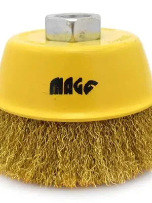Magg 040006 Kartáč hrnkový 100, vlnitý drát B 0,30, závit M14x2 Nová Kolekce