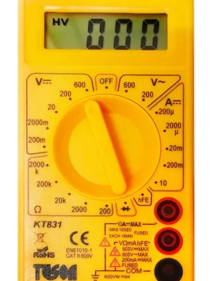Jen Po Omezenou Doba TUSON basic KT831 Digitální multimetr