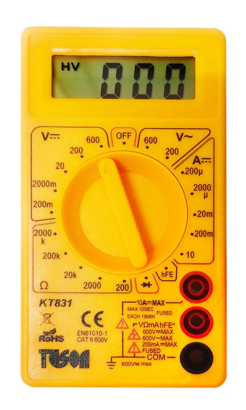 Jen Po Omezenou Doba TUSON basic KT831 Digitální multimetr