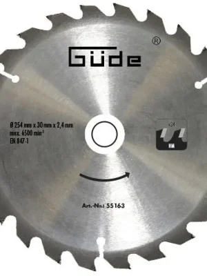 Güde 55163 pilový kotouč 254x30x24 Z Akční Nabídka