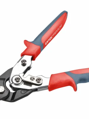 Nůžky na plech převodové, 255mm, rovně a doleva, CrV EXTOL-PREMIUM Autentický