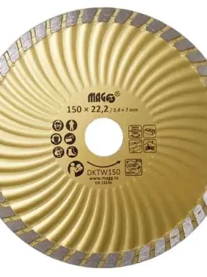 Magg DKTW150 Diamantový kotouč TURBO-W 150x22,2mm Pouze Dnes