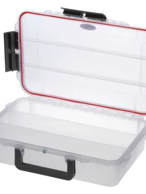 Zlevněný Magg MAX004T MAX Plastový box, 350x230xH 86mm, transparent, 3 přihrádky
