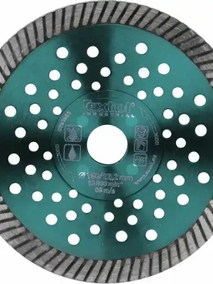 Kotouč diamantový řezný turbo Fast Cut, 150x22,2mm, suché i mokré řezání EXTOL-INDUSTRIAL Speciální Cena