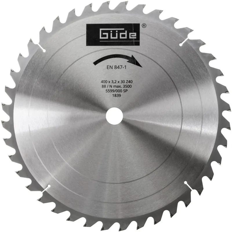 Güde Pilový kotouč SK 400x30 mm, 40 z - 01839 Objednat Nyní