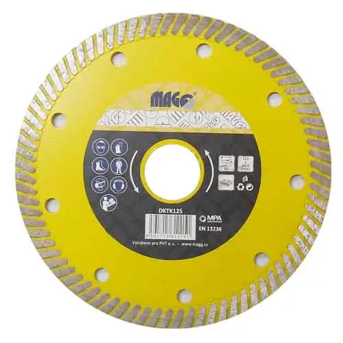 Magg DKTK125 Diamantový kotouč TURBO SPEED 125x22,2mm Must-Have