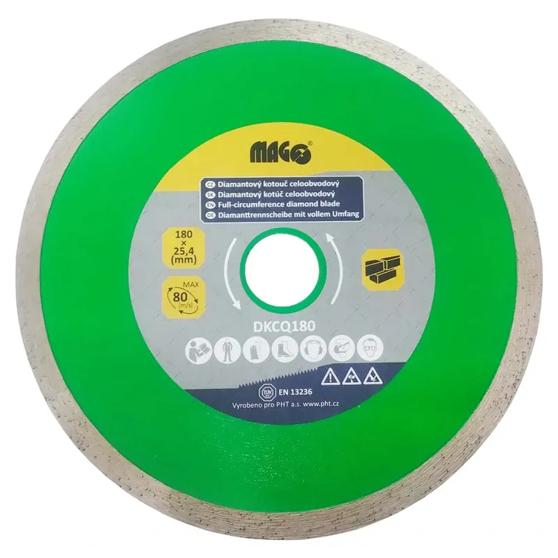 Koupit Online Magg DKCQ180 Diamantový kotouč celoobvodový 180x25,4mm