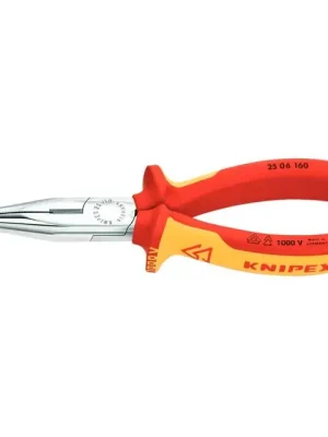 Koupit Online KNIPEX 2506160 kleště s půlkulatými čelistmi 160 mm, potah PVC do 1000V