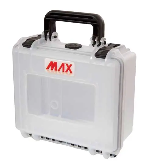 Magg MAX235TH105 MAX Plastový kufr, 258x243xH 117,5mm, IP 67, barva transparent Kup Teď