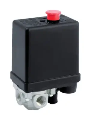 Tlakový spínač 230V, 1x3/8" + 3x1/4", 12bar, 16A pro kompresory Vysoce Kvalitní