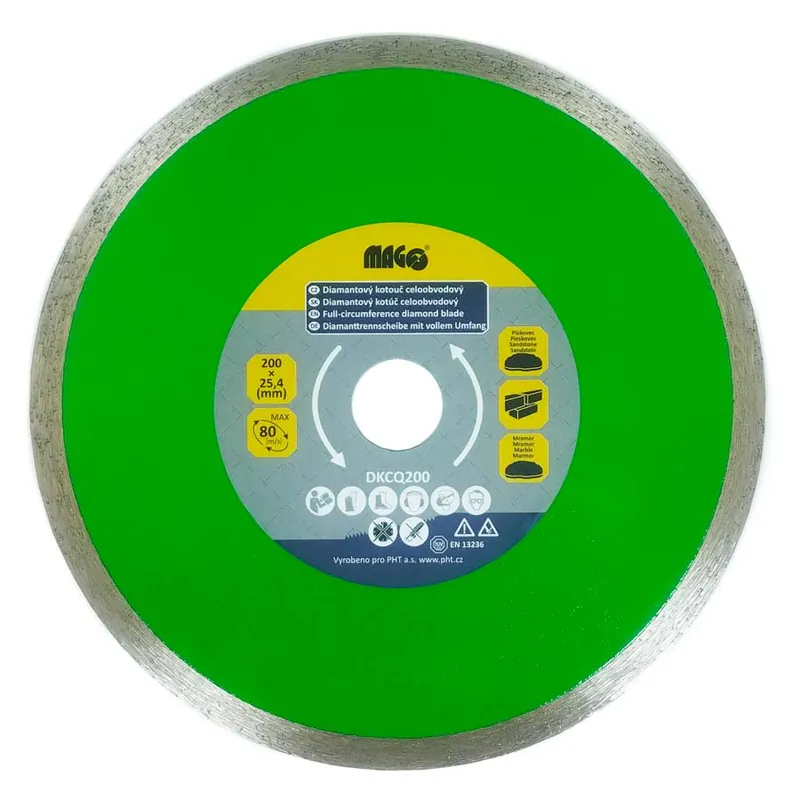 Jen Po Omezenou Doba Magg DKCQ200 Diamantový kotouč celoobvodový 200x25,4mm
