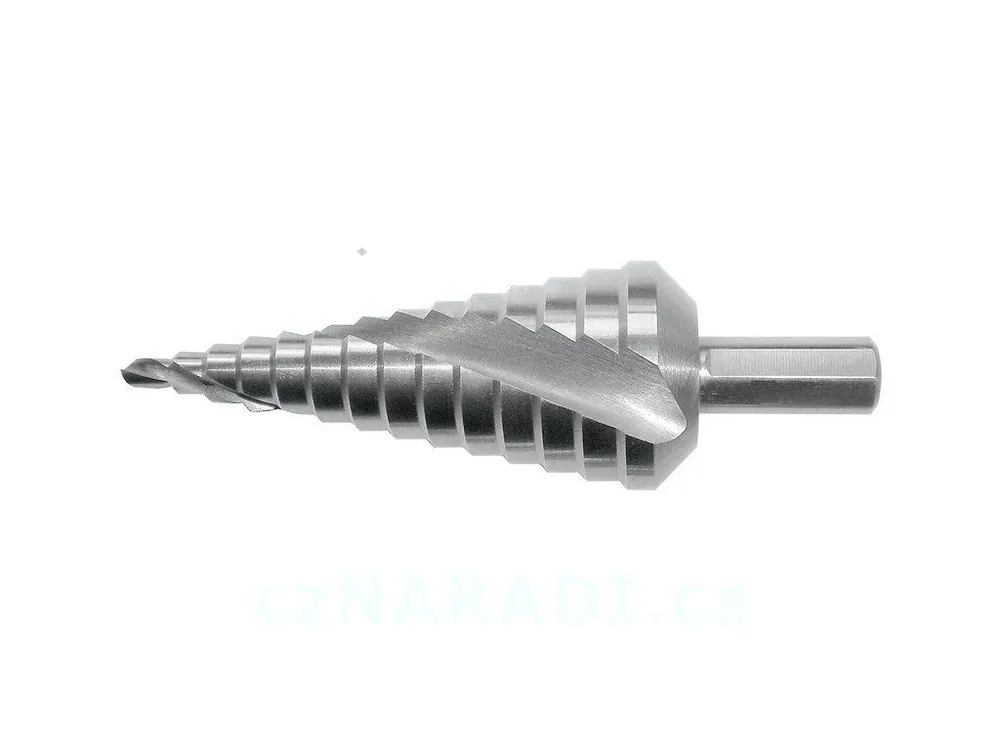 Expresní Doručení Vrták stupňovitý 4-12mm x 1mm HSS-G (spirálová drážka)