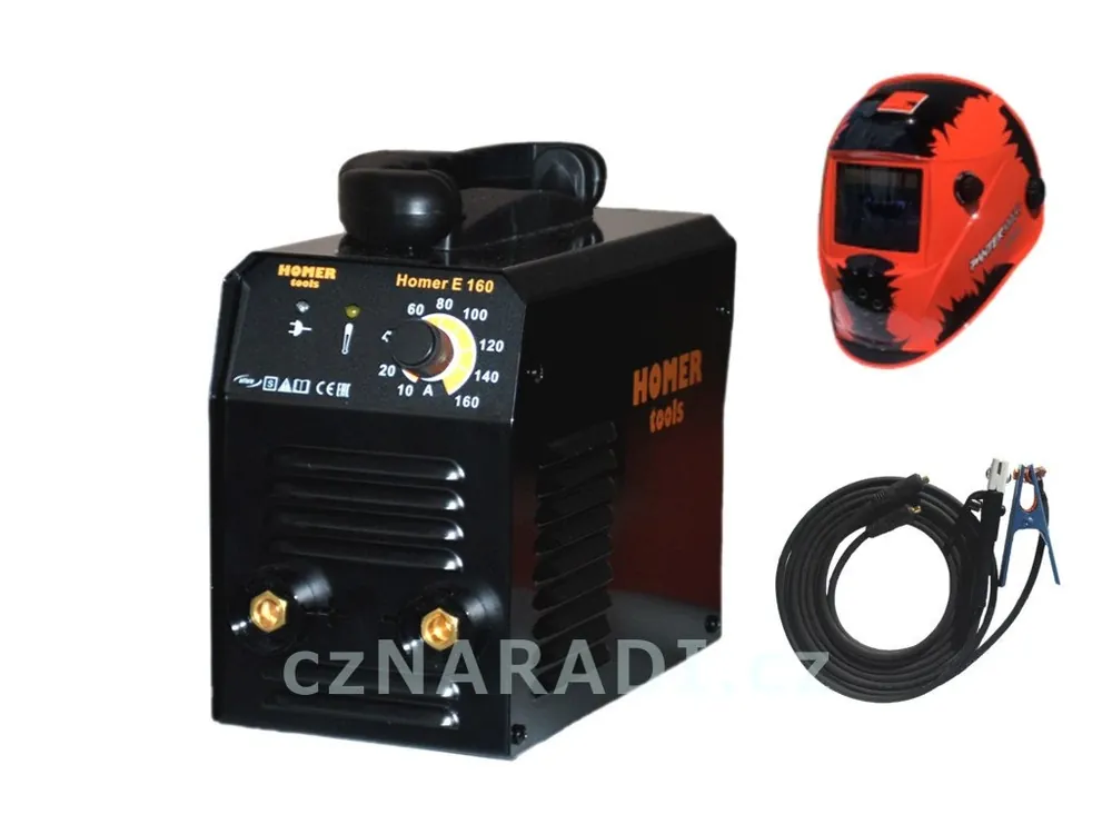 HOMER E 160 + kabely 16/3m + kukla, záruka 3 roky Must-Have