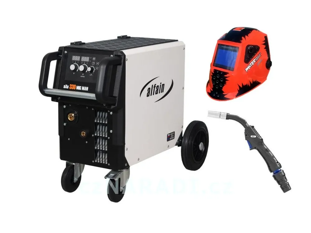 Nakupujte Hned aXe 330 MIG MAN + hořák 4m + kukla