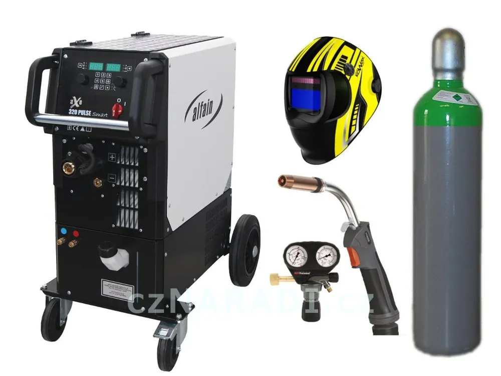 aXe 320 PULSE SMART H2O AL + hořák + ventil + kukla + lahev Bezpečná Platba