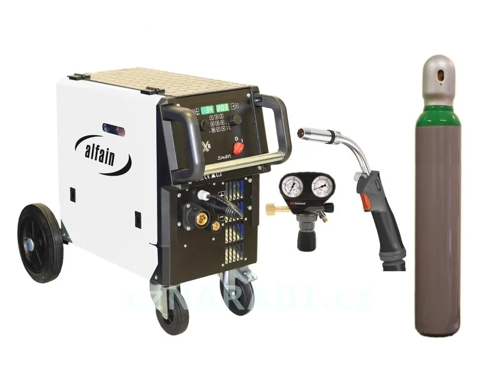 Výprodej aXe 320 PULSE SMART GAS AL + hořák + ventil + lahev