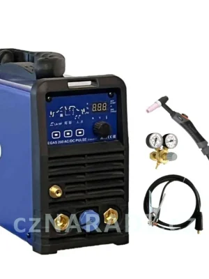 Aktuální PEGAS 200 AC/DC Pulse Smart + TIG hořák PARKER 4m + zem + ventil + lahev