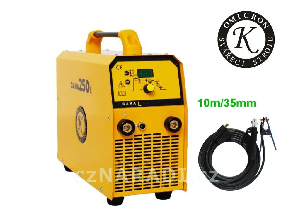 Nová Kolekce GAMA 250L 400V + kabely 35/10m, záruka 3 + 2 roky
